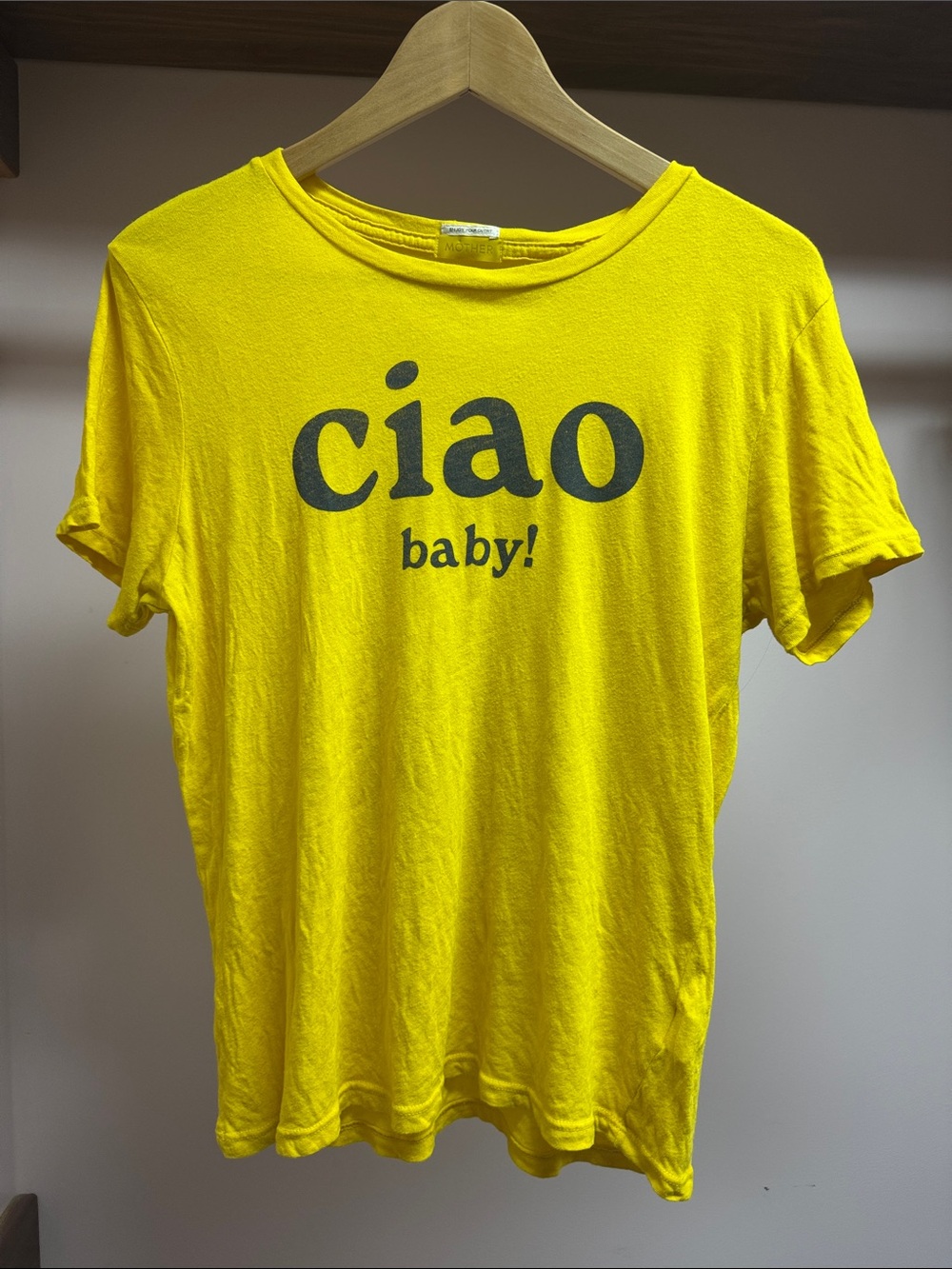 MOTHER “Ciao Baby!" Graphic Tee